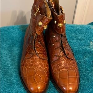 Alligator boots